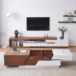Living Room Set TV Unit & Coffee table - MZTV002 - Image 2