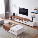 Living Room Set TV Unit & Coffee table - MZTV002 - Image 4
