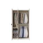 Modern Wardrobe MDF With Dressing Table and Puf 1.8M - Image 4