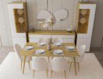 Modern Dining Room Set - MZDRS001 - Image 4