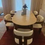 Marble Dining Set - MZDRS005 - Image 6