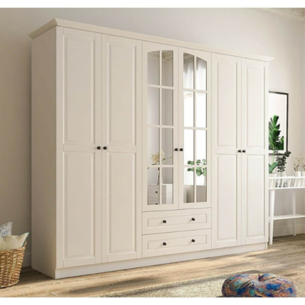 2.4 M Modern Wardrobe MDF