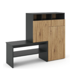 Shoe Rack with movable banquette - MZSR080 - Image 6