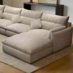 Modern Sofa with Pouf - MZSC050 - Image 2