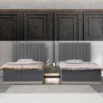 Modern Twin Bedroom - MZBDR018 - Image 4