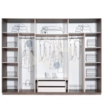 Brown Modern Master Bedroom Set - MZBDR013 - Image 5