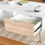 Coffee Table, White - MZCT007 - Image 3