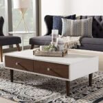 Coffee Table, White*Brown- MZCT009