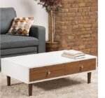 Coffee Table, White*Brown- MZCT009 - Image 3