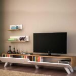 Modern tv unit, 180cm - MZTV211 - Image 3