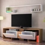 Modern tv unit, 180cm -MZTV208 - Image 2