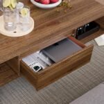 Modern Coffee Table, Brown - MZCT005 - Image 3