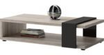 Coffee Table, 100cm Black&Gray - MZCT022 - Image 2