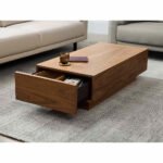Coffee Table, 100cm Brown - MZCT015 - Image 4