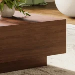 Coffee Table, 100cm Brown - MZCT015 - Image 3