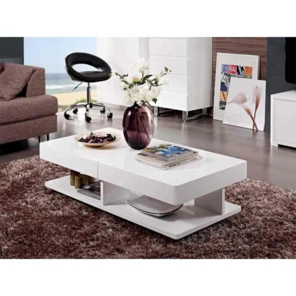 Coffee Table, 90cm White - MZCT019