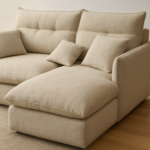 Modern Sofa with Pouf - MZSC050 - Image 5