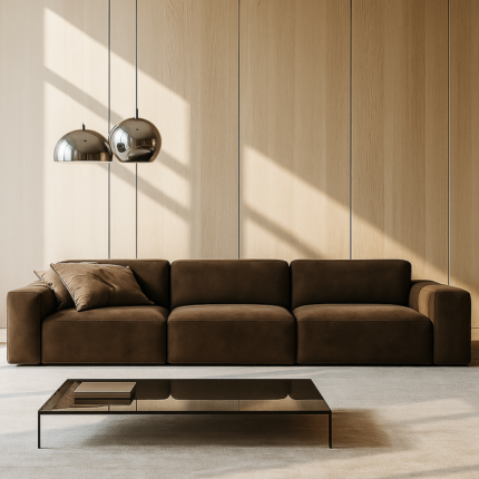 3 Seats Modern Sofa 220cm - MZSFK001
