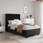 Button Tufted Bed - MZBDN017 - Image 2