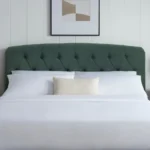 Button Tufted Bed - MZBDN01-GRN - Image 4