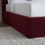 Button Tufted Bed - MZBDN01-RED - Image 2