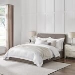 Button Tufted Bed - MZBDN02-BEIG