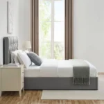 Button Tufted Bed - MZBDN03-GRY - Image 2