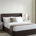 Button Tufted Bed - MZBDN04-BRN - Image 2