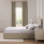 Button Tufted Bed - MZBDN06-BEIG - Image 4