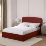 Button Tufted Bed - MZBDN06-RED