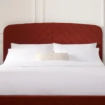 Button Tufted Bed - MZBDN06-RED - Image 4