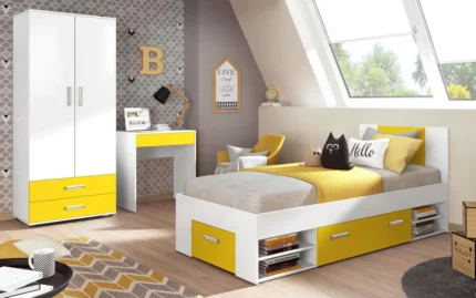 Yellow Young Bedroom - MZBDR006