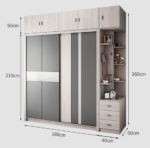 Modern Bedroom Set - MZBDR016 - Image 6