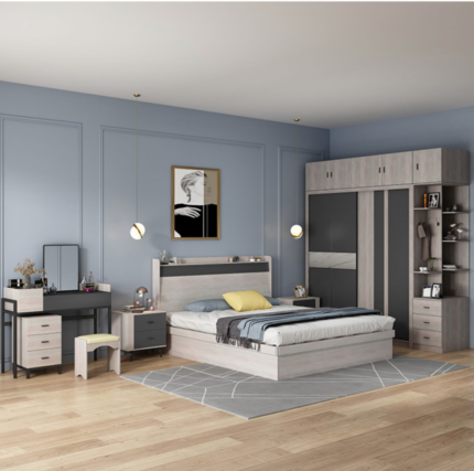 Modern Bedroom Set - MZBDR016