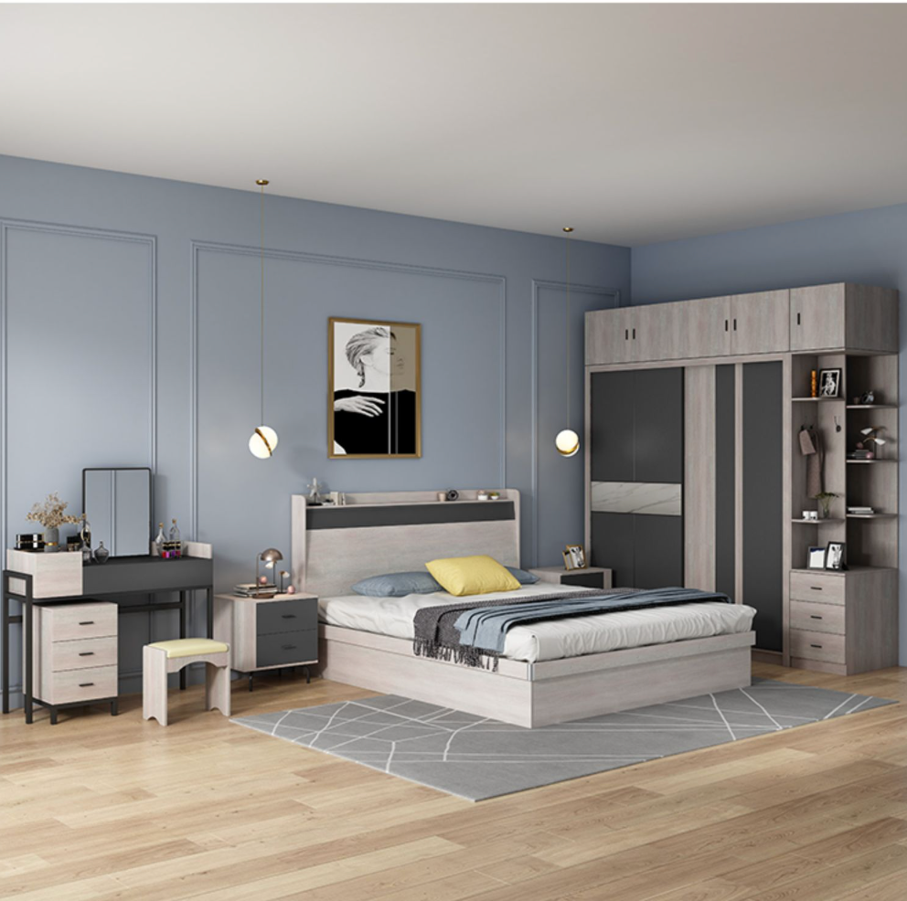 MZBDR016.png Modern Bedroom Set - MZBDR016 - Image 1