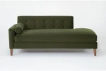 Velvet Arm Chaise - MZCH009 - Image 5