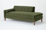 Velvet Arm Chaise - MZCH009