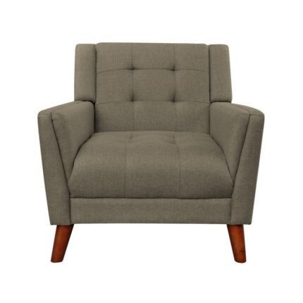 Wide Tufted Armchair - MZCH019