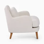 Arm Chair, Beige - MZCH023 - Image 4