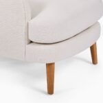 Arm Chair, Beige - MZCH023 - Image 2