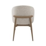 Dining Table Set with 5 Curved Chairs and Bench - MZDRS006 - Image 2