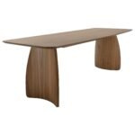 Dining Table Set with 6 Curved Chairs - MZDRS007 - Image 5
