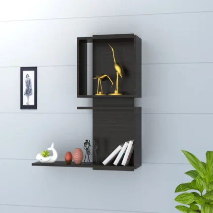 Wenge Wall Shelf - MZDU017
