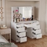 Modern Makeup Vanity - MZKV002