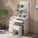 Modern Makeup Vanity - MZKV003 - Image 9