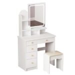 Modern Makeup Vanity - MZKV003 - Image 2