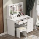 Modern Makeup Vanity - MZKV004