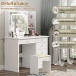 Modern Makeup Vanity - MZKV004 - Image 6