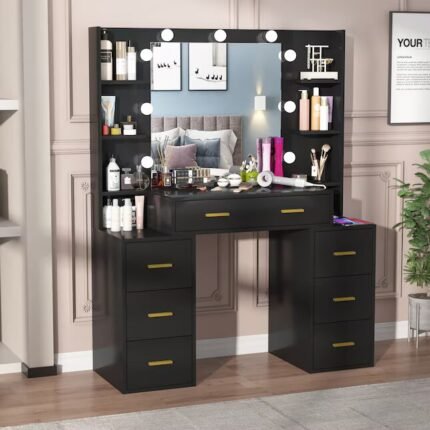 Modern Makeup Vanity - MZKV007