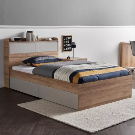 Single Bed with Storage - MZSBN001